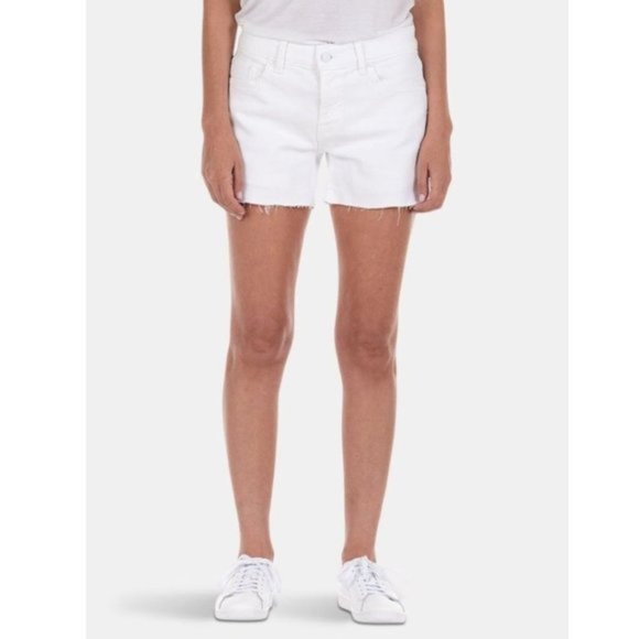 New Fidelity Denim Malibu Jean Shorts Whitesize 32